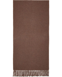 Мужской коричневый шерстяной шарф от Acne Studios