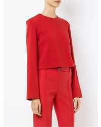 Красная блузка с длинным рукавом от Nk