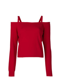 Красная блузка с длинным рукавом от Twin-Set