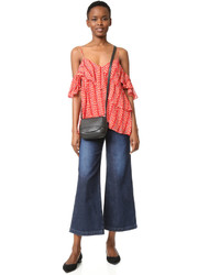 Красная блузка от Tanya Taylor