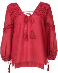 Красная блузка от Derek Lam 10 Crosby