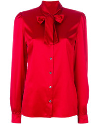 Красная блузка от Dolce & Gabbana