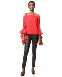 Красная блузка от MLM Label