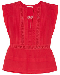 Красная блузка от Etoile Isabel Marant