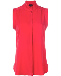 Красная блузка от Giorgio Armani
