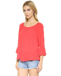 Красная блузка от Velvet