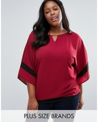 Красная блузка от Koko