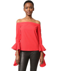 Красная блузка от MLM Label