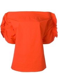 Красная блузка от MSGM