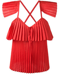 Красная блузка от Rosie Assoulin