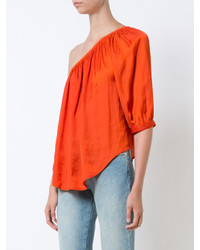 Красная блузка от Smythe