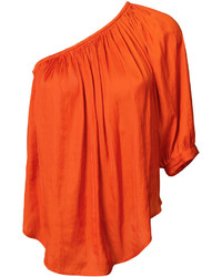 Красная блузка от Smythe