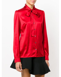Красная блузка от Dolce & Gabbana
