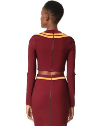 Красная блузка от Thierry Mugler