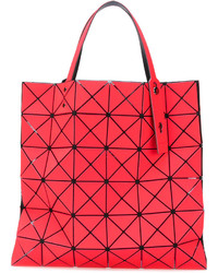 Красная большая сумка от Bao Bao Issey Miyake