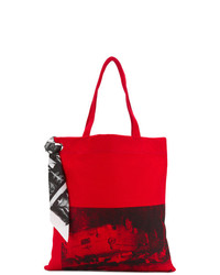 Красная большая сумка от Calvin Klein 205W39nyc