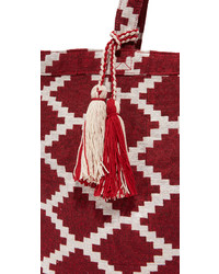 Красная большая сумка от Madewell