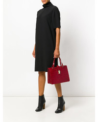 Красная большая сумка от Twin-Set