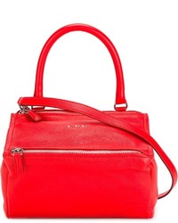 Красная большая сумка от Givenchy