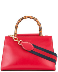 Красная большая сумка от Gucci