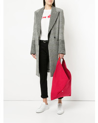 Красная большая сумка от Cabas