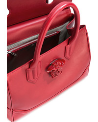 Красная большая сумка от Versace