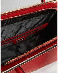 Красная большая сумка от Dune