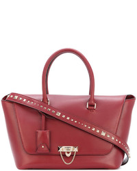 Красная большая сумка от Valentino Garavani