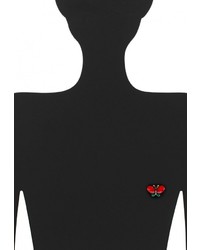 Красная брошь от Moon Paris