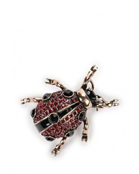 Красная брошь от Moon Paris