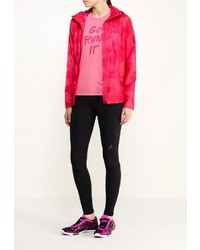 Женская красная ветровка от Asics