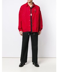 Мужская красная ветровка от M1992