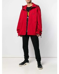 Мужская красная ветровка от Lanvin
