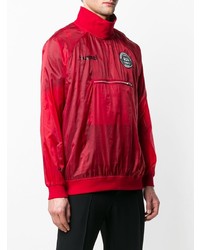 Мужская красная ветровка от 424