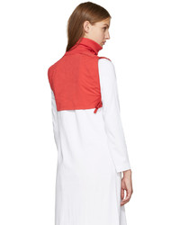 Женская красная водолазка от Facetasm