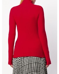 Женская красная водолазка от Juun.J