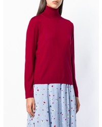 Женская красная водолазка от RED Valentino