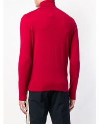 Мужская красная водолазка от Calvin Klein
