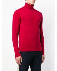 Мужская красная водолазка от Calvin Klein