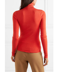 Женская красная водолазка от Joseph