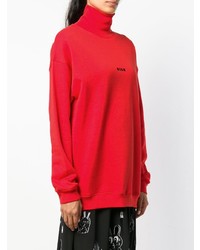 Женская красная водолазка от MSGM