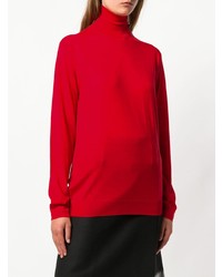 Женская красная водолазка от Prada