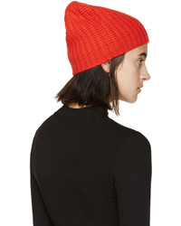 Женская красная вязаная шапка от Rag & Bone