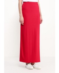 Красная длинная юбка от Jennyfer