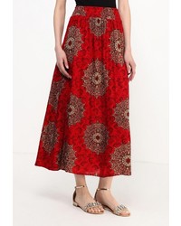 Красная длинная юбка от Sweet Lady