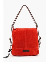 Красная замшевая большая сумка от Weinbrenner by Bata