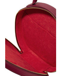Красная кожаная большая сумка от Mansur Gavriel