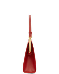 Красная кожаная большая сумка от Mansur Gavriel