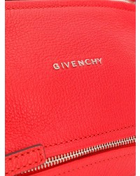 Красная кожаная большая сумка от Givenchy