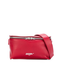 Красная кожаная поясная сумка от Golden Goose Deluxe Brand